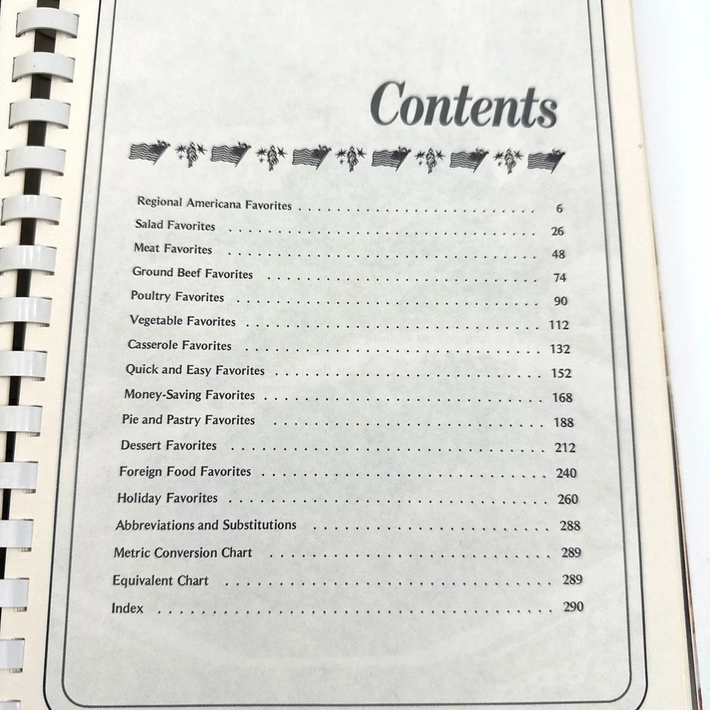 Best Of Home Economics Teachers Bicentennial Cookbook 1976 Spiral Bound Recipes